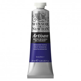 Водорастворимая масляная краска WINSOR & NEWTON Artisan, №229 Фиолетовый (Dioxazine purple), 37 мл.