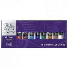Набір водорозчинних олійних фарб Winsor&Newton Artisan, 10 кольорів по 37 мл