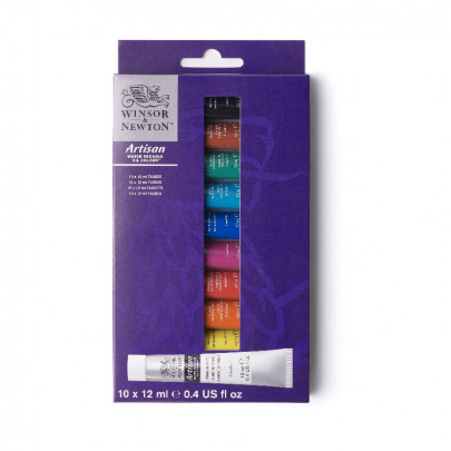 Набір водорозчинних олійних фарб 10х12 мл Artisan Water Mixable Oil Colour W&N, 1590271