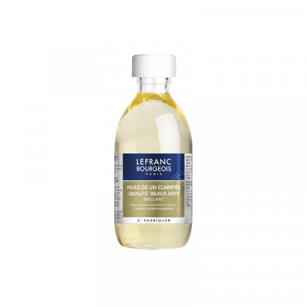 Олія лляна очищена, 250 мл Lefranc Clarified Linseed oil, 300014LF