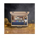Набір олiйних фарб 10*40 мл + розчиники 2 шт + аксесуари Lefranc Fine Oil The Deluxe case, 301867