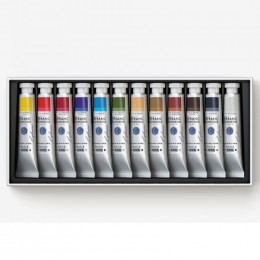 Набір олійних фарб Extre-Fine Oil Set, 12 шт, об’єм туби 20 мл, картон, Lefranc Bourgeois