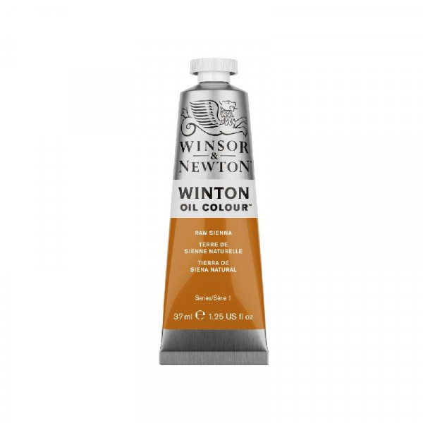 Краска масляная 37 мл, №552 Raw Sienna (Сиена), row, Winton Oil Colour W&N, 8840596