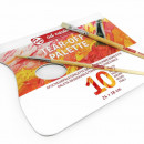 Набір олійних фарб, ArtCreation, Combiset, 12*12мл, мольберт, полотно 24х30, пензлі - 2шт, паперова палітра – 10 арк., Royal Talens