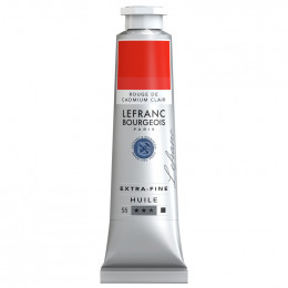 Масляная краска Lefranc Extra-Fine Oil №361, Кадмий красный светлый (Cadmium Red light), S5, 40 мл