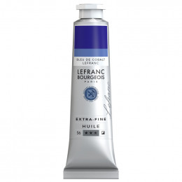 Олійна фарба Lefranc Extra-Fine Oil №479 Кобальт синій (Cobalt Blue), S6, 40 мл