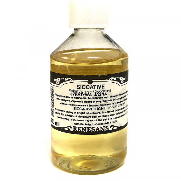 Сикатив для олійних фарб Siccative light, 250 мл, Renesans