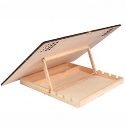 Настольный мольберт планшет с отверстиями ROSA Studio, формат В3, размер 63*6*48 см, фанера