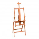 Мольберт підлоговий LeoArt №32, Н-подібний, трансформер, бук