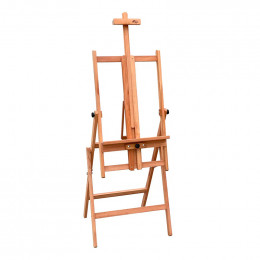 Мольберт напольный LeoArt №32, Н-образный, трансформер, бук, мах. высота полотна 133 см