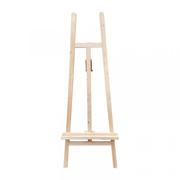 Мольберт підлоговий LeoArt №40хв, А-подібний, хвоя, без верхнього кріплення, мах. висота полотна 120 см