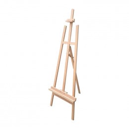 Мольберт напольный LeoArt №40а1, А-образный, бук, мах. высота холста 145 см