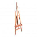 Мольберт підлоговий LeoArt №41б, А-подібний, поличка для олівців, бук, мах. висота полотна 115 см