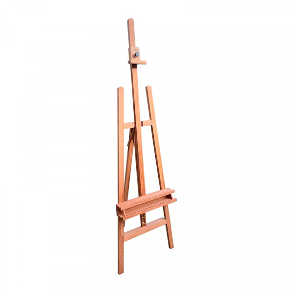 Мольберт підлоговий LeoArt №41б, А-подібний, поличка для олівців, бук, мах. висота полотна 115 см