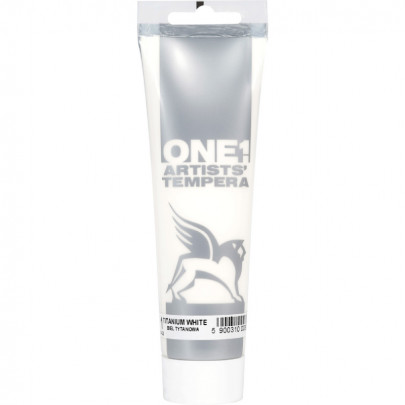 Renesans темпера ONE, 100 МЛ, №1, БІЛИЛА ТИТАНОВІ
