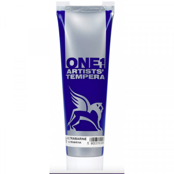 Темперна фарба Renesans ONE, 100 МЛ, №16, УЛЬТРАМАРИН