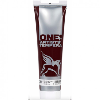 Renesans темпера ONE, 100 МЛ, №20, ВАН ДІК КОРИЧНЕВИЙ