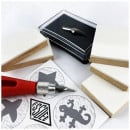 Набор для линогравюры Essdee, 2 резца, 5 линолеумов