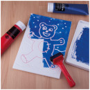 Набор линогравюры для детей Essdee Block Printing Kit, 10 предметов