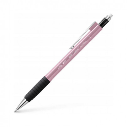 Олівець механічний FaberCastell Grip 1347 mechanical pencil, 0.7 мм, rose shadows,134727