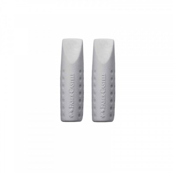 Гумка-ковпачок FaberCastell Grip2001 RollOn, 2 шт., асорті 187173