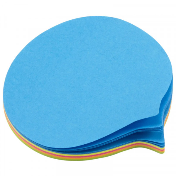 Блок паперу з клейким шаром Axent, фраза, 50 аркушів, 70*70 мм