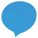 Блок паперу з клейким шаром Axent, фраза, 50 аркушів, 70*70 мм