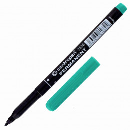 Маркер перманентный Centropen 2536, №703 Зелёный, 1 мм
