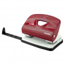 Діркопробивач Axent Exakt-2, металевий, червоний