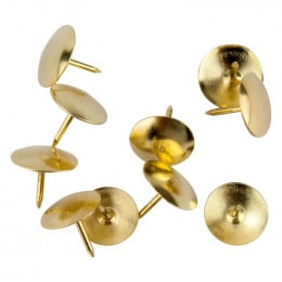 Кнопки омедненные Axent, картонная коробка, 100 шт.