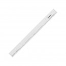 Лінійка пластикова Axent, прозора, 40 см