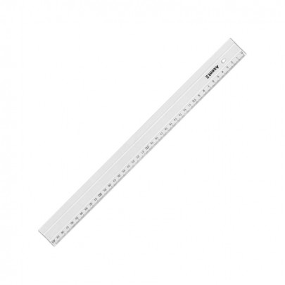 Лінійка пластикова Axent, прозора, 40 см