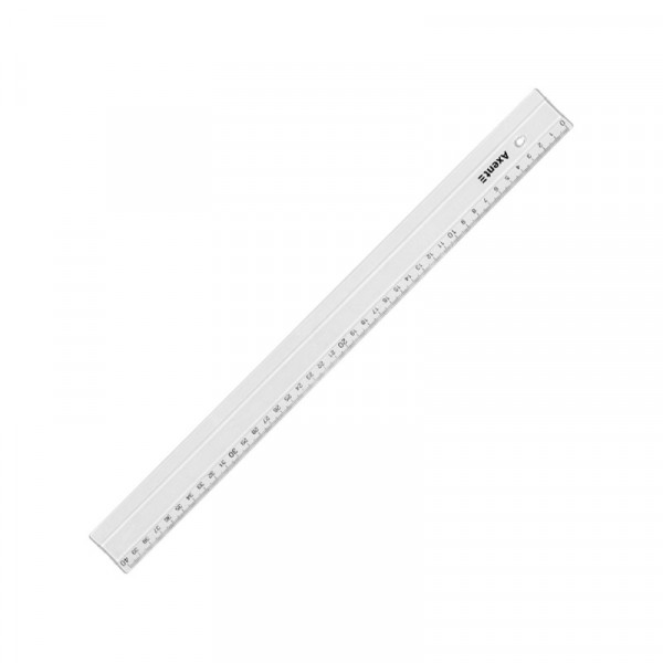 Лінійка пластикова Axent, прозора, 40 см