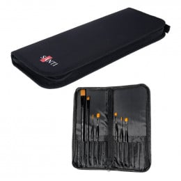 Пенал для кистей Santi, 16 отделов, 15*37*3,5 см