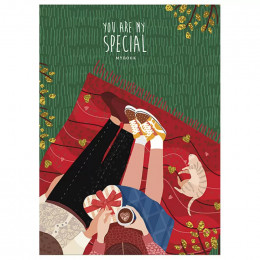 Комплект тетрадей 2 шт Школярик TwinBook серия №583, 40 листов линия/без линий 70 г/м2 А5 14.8*21 см