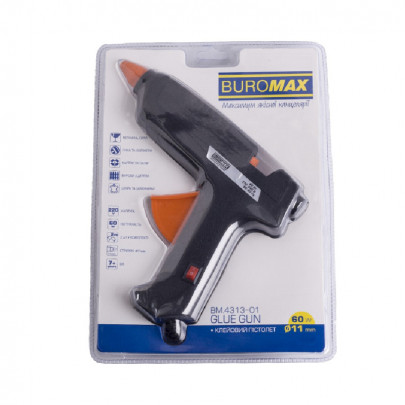 Клеевой пистолет 60W, 11 мм, Buromax