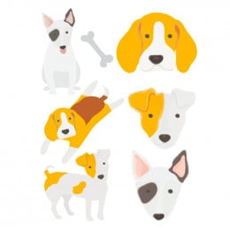 Набор стикеров Dream Dog Cobart