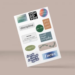 Набор объемных стикеров Focus Cobart