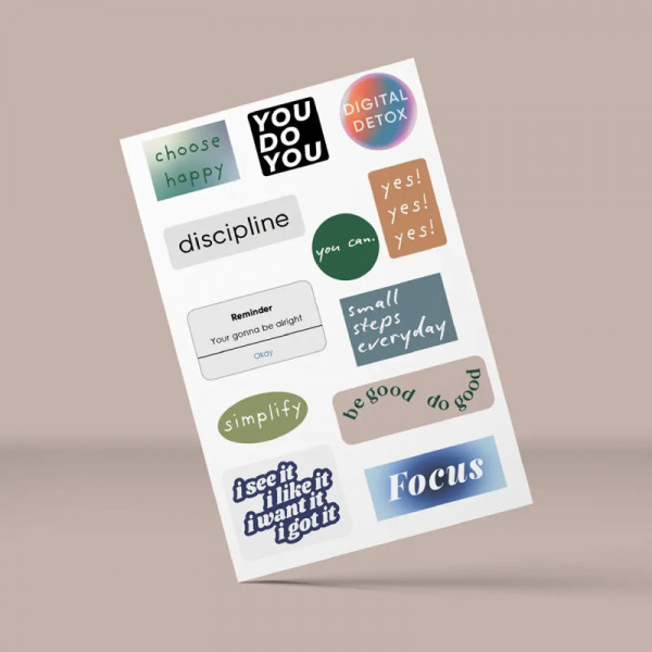 Набір об'ємних стікерів Focus Cobart