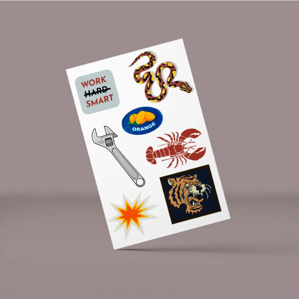 Набір стикерів The way Cobart