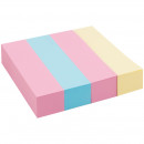 Закладки Axent, прямокутні, 4 кольори, 400 шт, 12*51 мм.