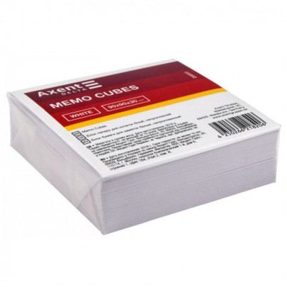 Папір для нотаток Axent "MIX", 310 аркушів, не проклеєні, 90*90мм