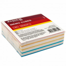Папір для нотаток Axent "MIX", 320 аркушів, проклеєні, 90*90мм