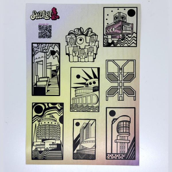 Набір стикерів Kyiv Sticker_tzy