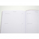 Блокнот в клетку А5 96 листов белого цвета 80 г/м2, мягкая обложка Cacao, Notebook Школярик