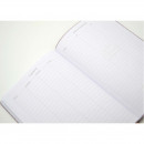 Блокнот в клетку А5 96 листов белого цвета 80 г/м2, мягкая обложка Cacao, Notebook Школярик