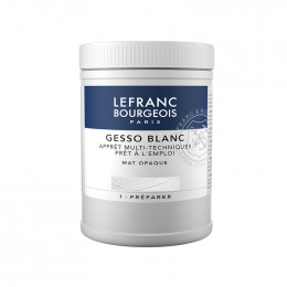 Акриловий ґрунт Lefranc & Bourgeois Acrylic Gesso, 0.5 л.