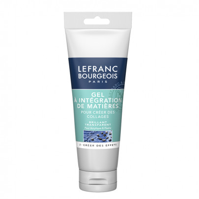 Глянцевий прозорий гель-медіум Lefranc & Bourgeois для акрилу, 120 мл