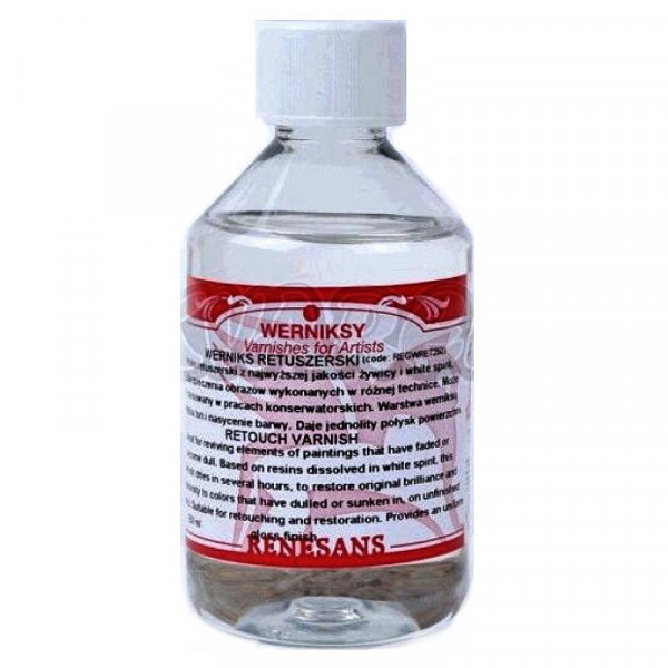 Лак ретушний 250 мл, Renesans Retouching Varnish
