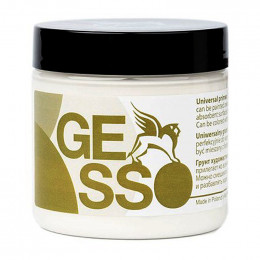 Ґрунт художній White Gesso, білий, 110 мл, Renesans